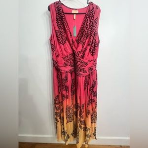 Verb by Anthropologie Ombré Maxi Dress 1X
